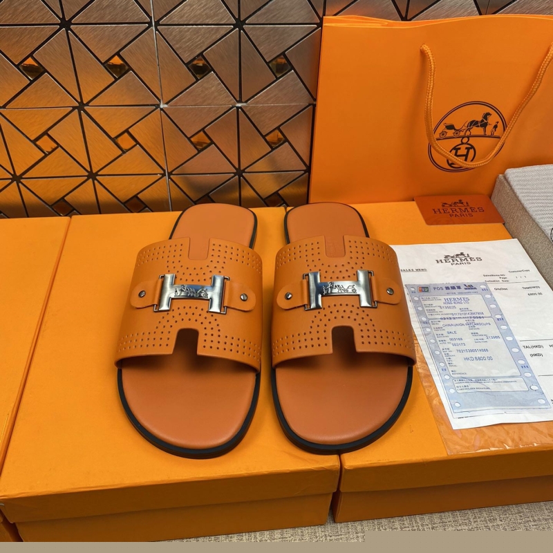 H**mes slippers